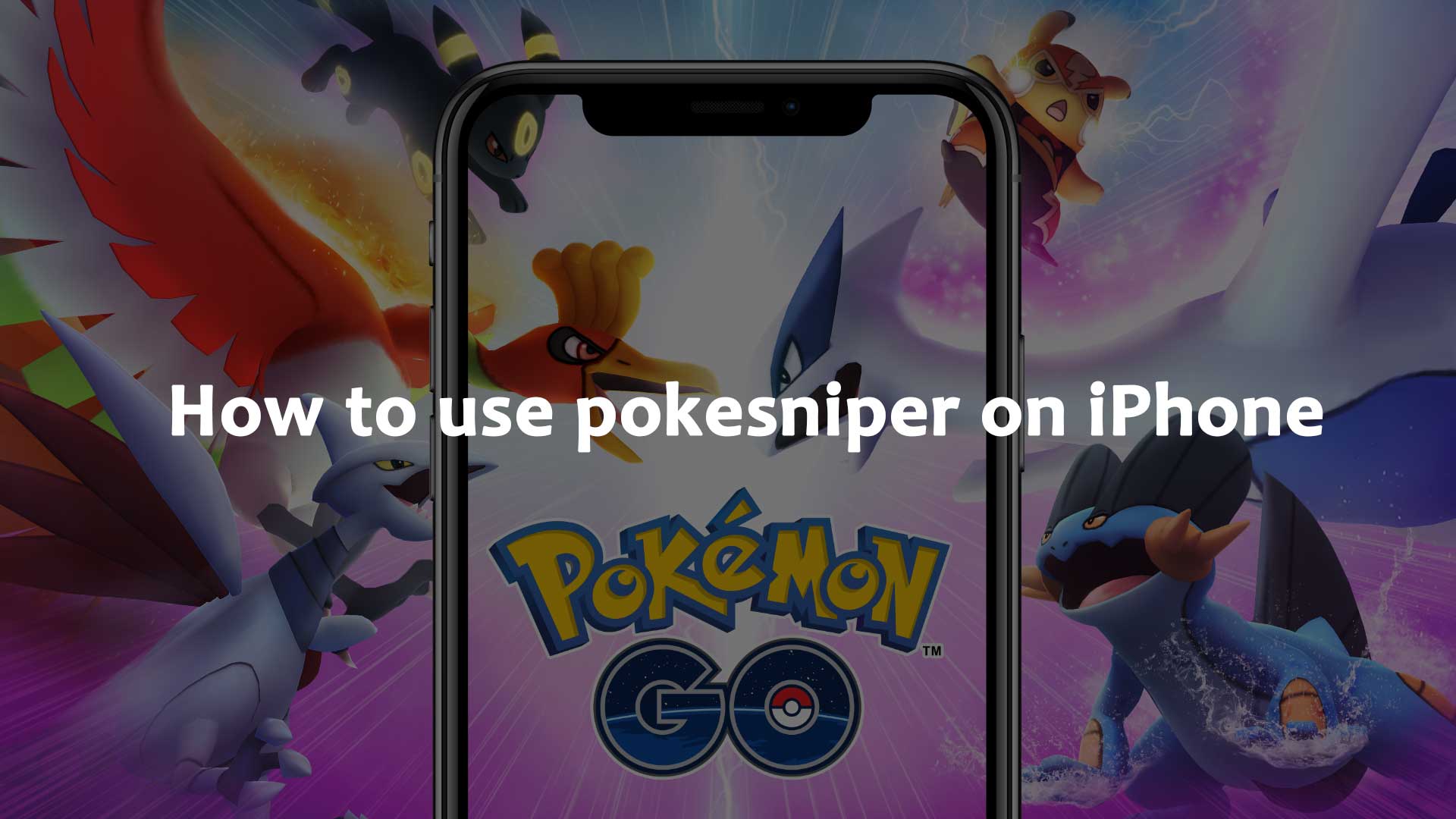 How to use pokesniper on iPhone