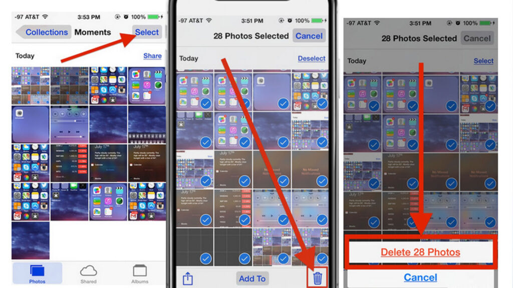 How to delete duplicate photos on iPhone