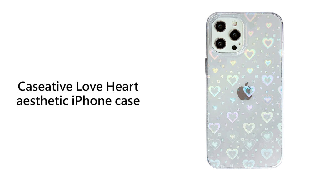 Caseative Love Heart aesthetic iPhone case