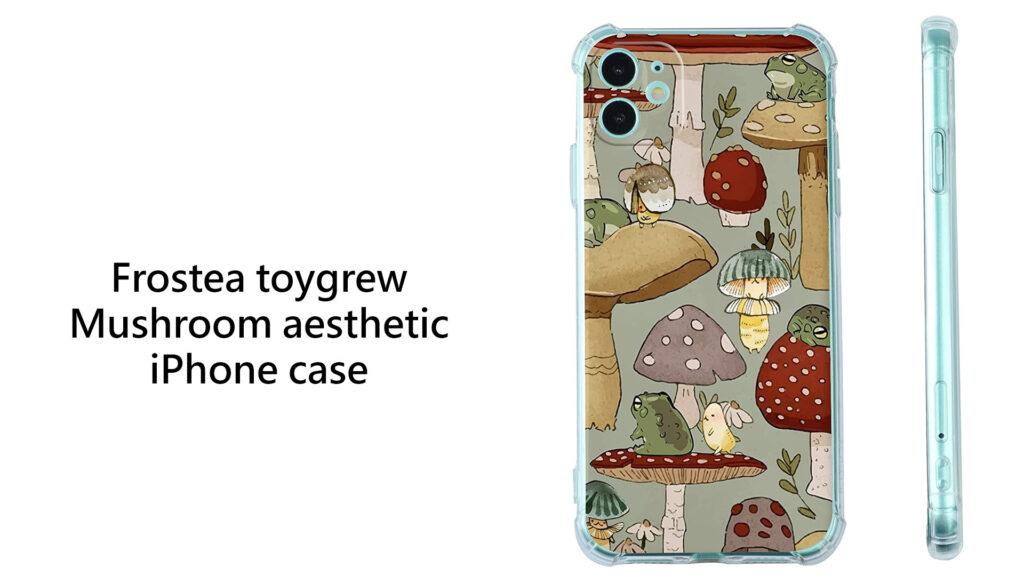 Frostea toygrew - Mushroom aesthetic iPhone case

