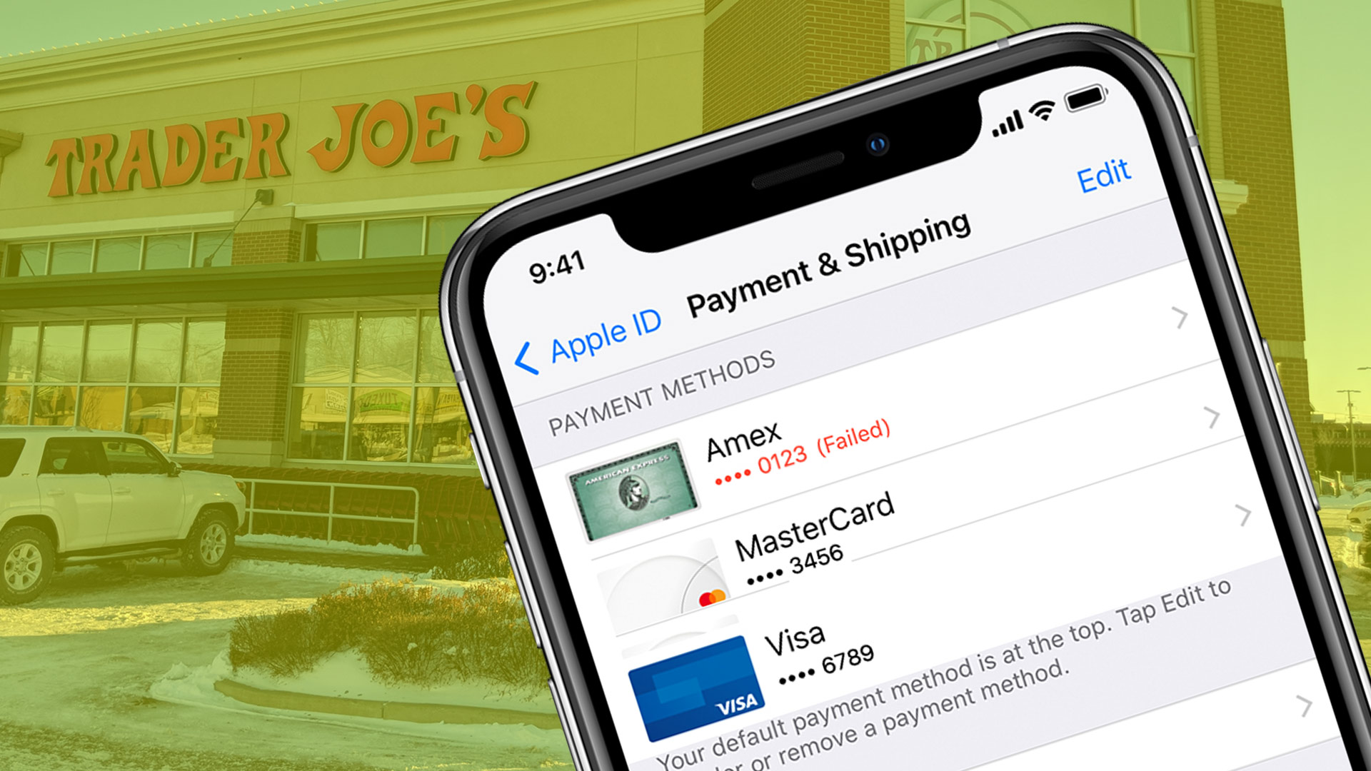 Does Trader Joes accept apple pay?