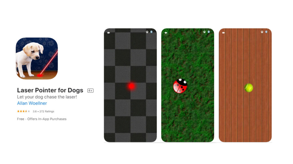 Laser Pointer app for Dogs