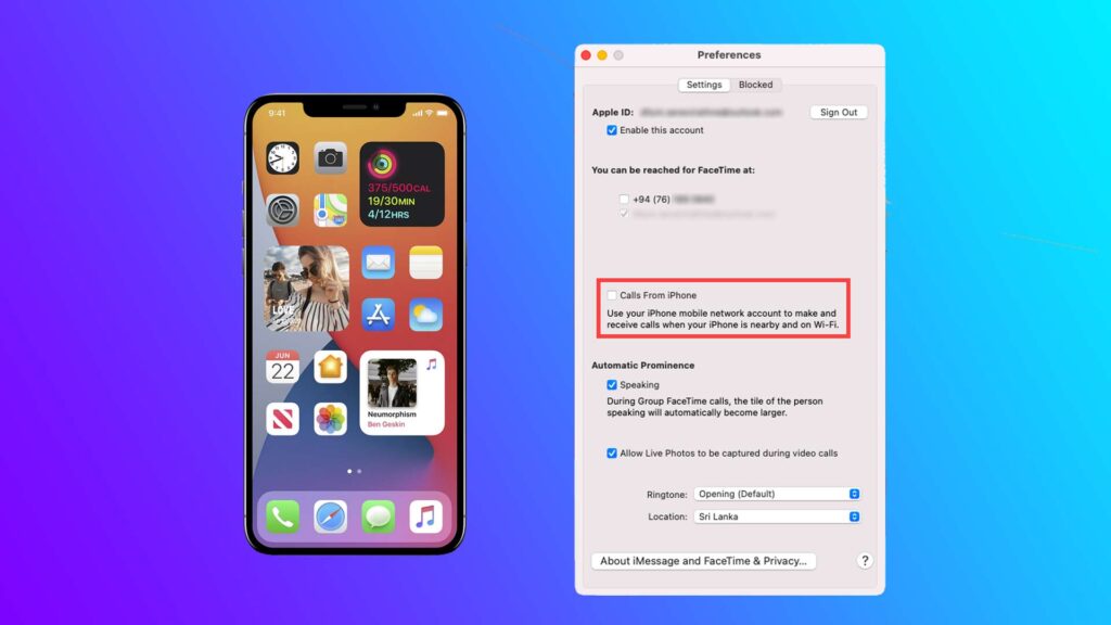 How to Disconnect Incoming iPhone Calls on a Mac