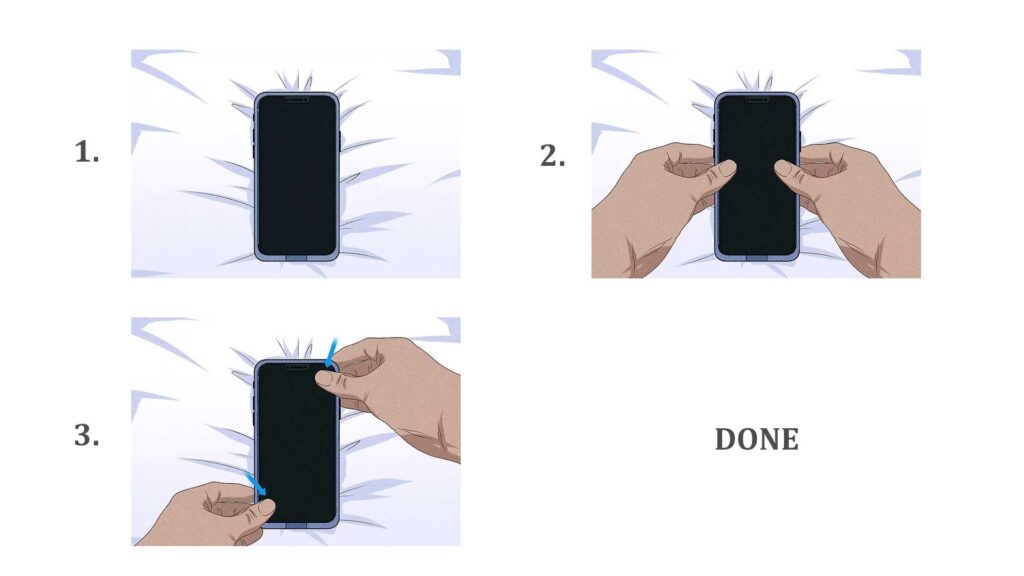 How to remove the front part of the LifeProof case to take off the case from iPhone