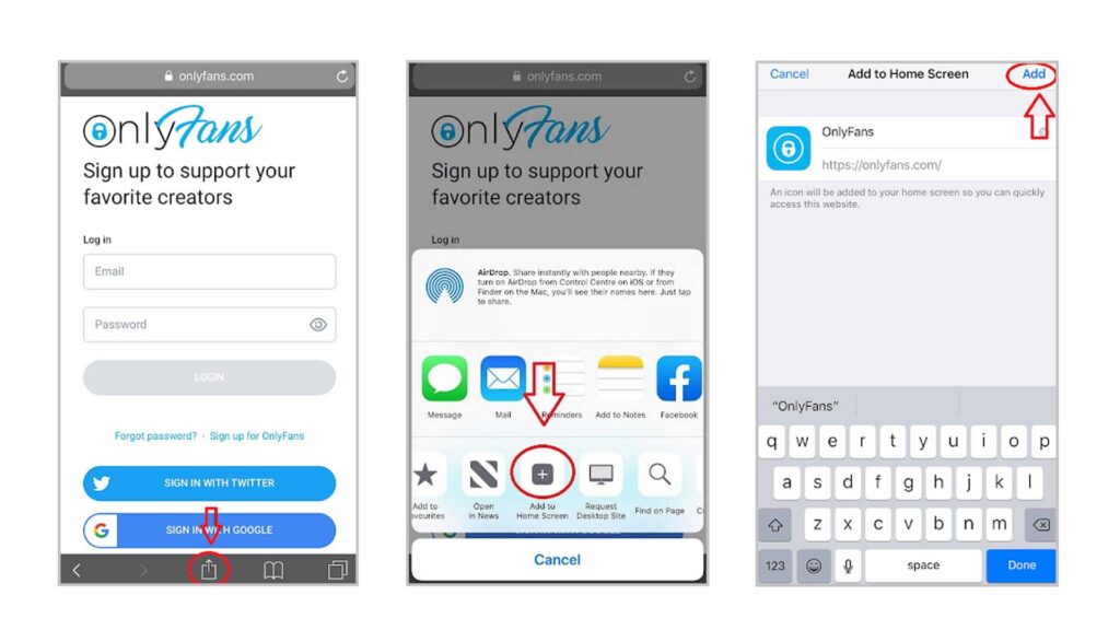 How to Create OnlyFans App icon on iPhone