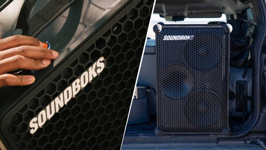 The SOUNDBOKS - The Loudest Portable Bluetooth Performance Speaker with subwoofer