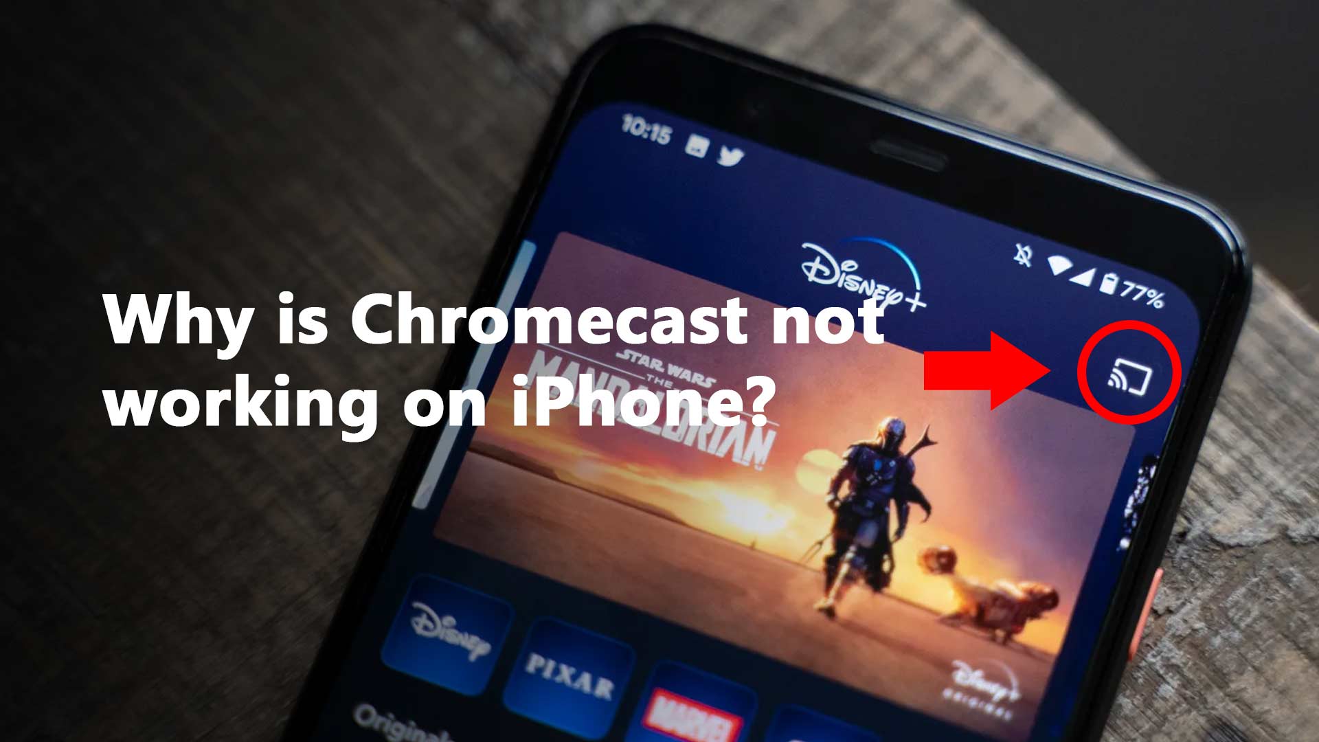 How to Chromecast Disney plus from iPhone and why it does not work sometimes