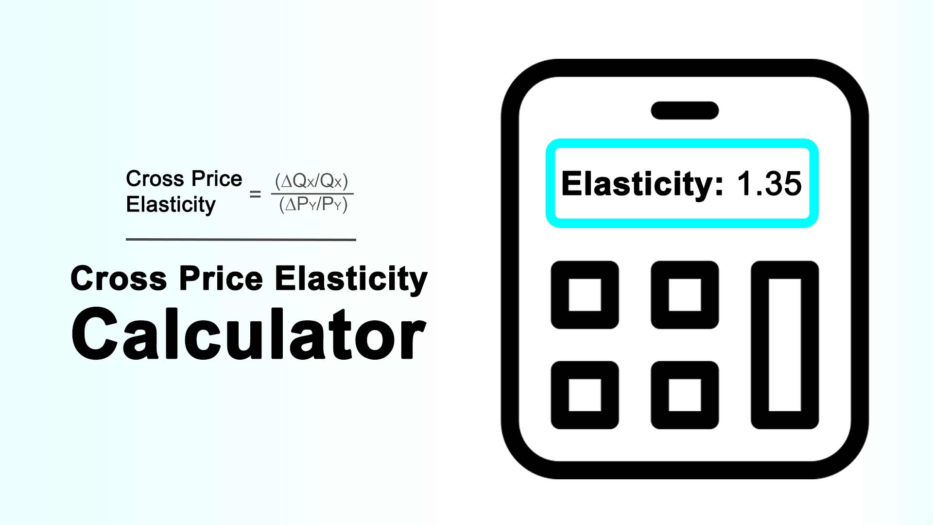 Cross Price Elasticity Calculator