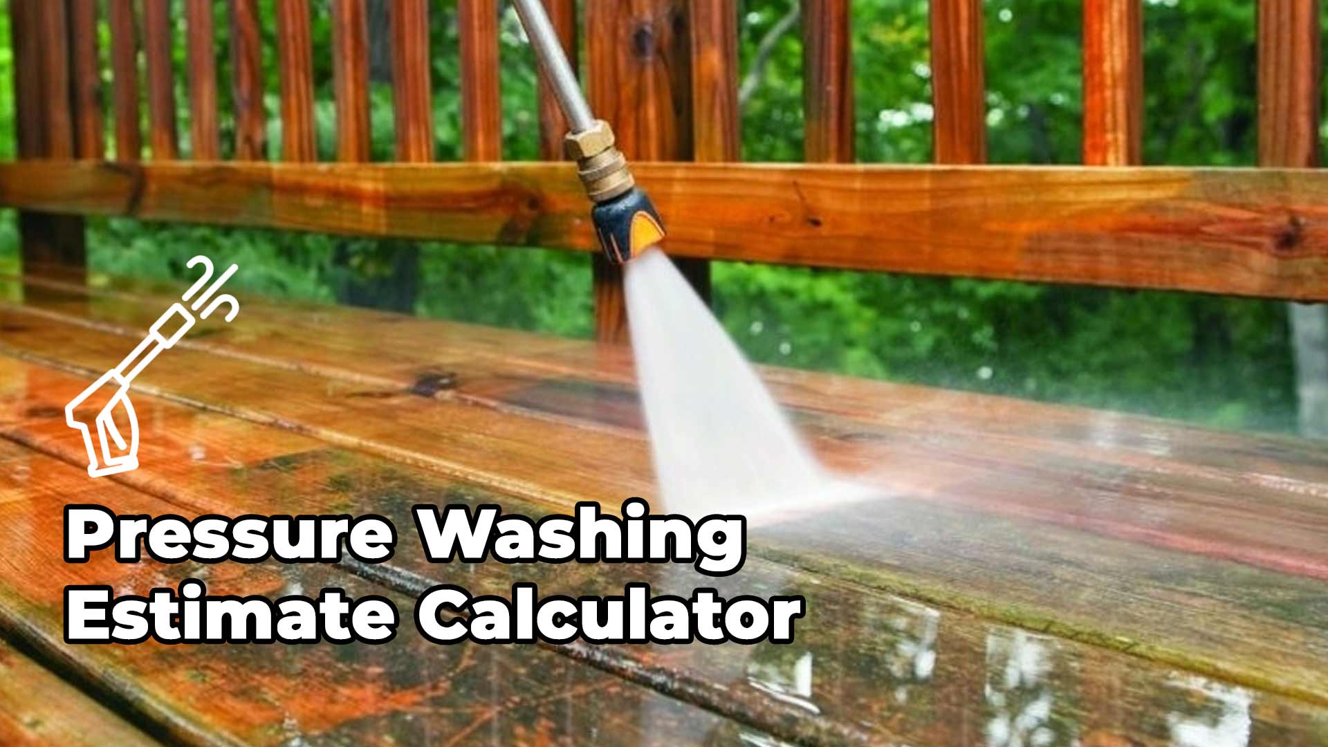 Pressure Washing Estimate Calculator - Commercial & House Cost