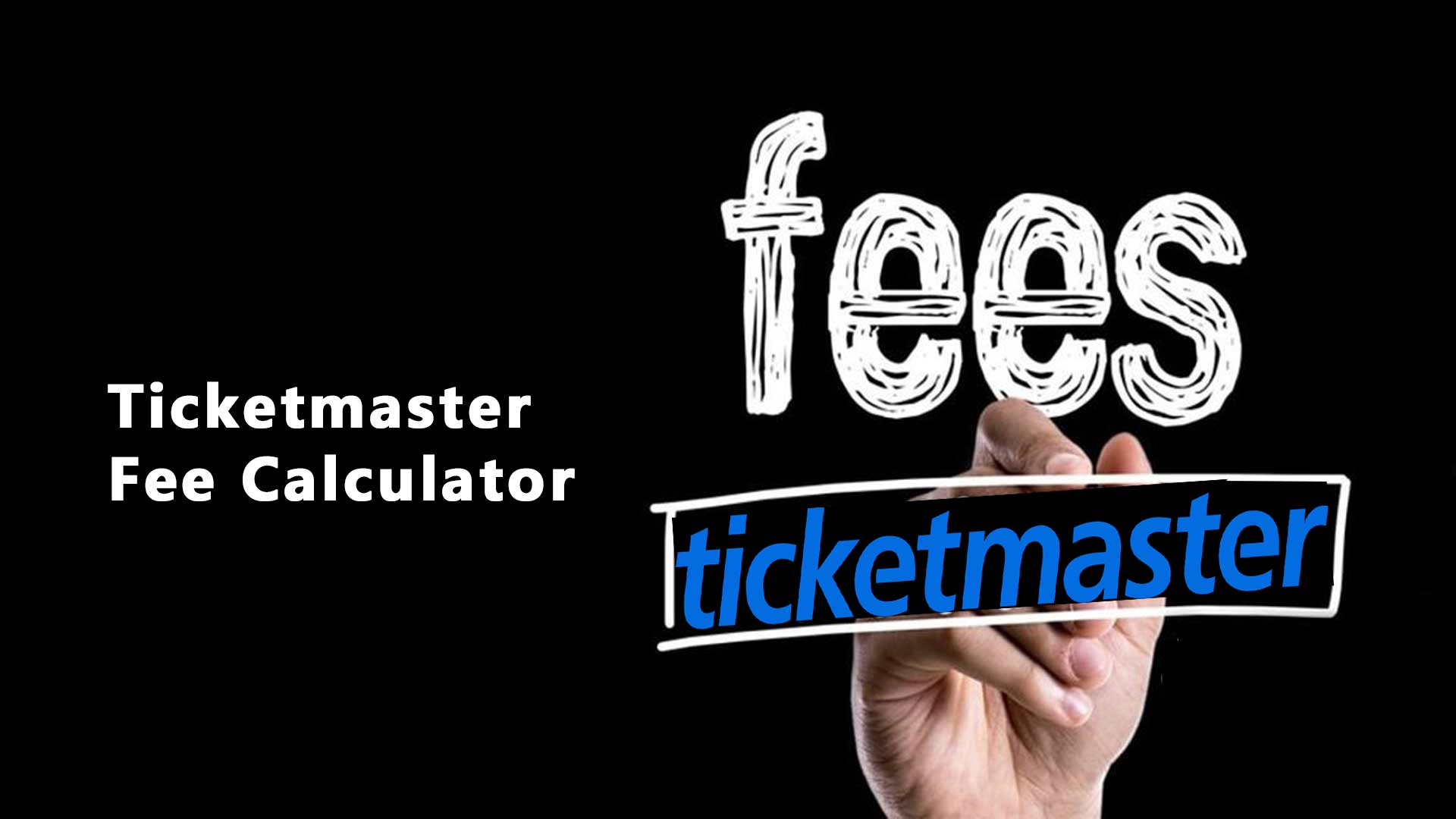 Ticketmaster Fee Calculator