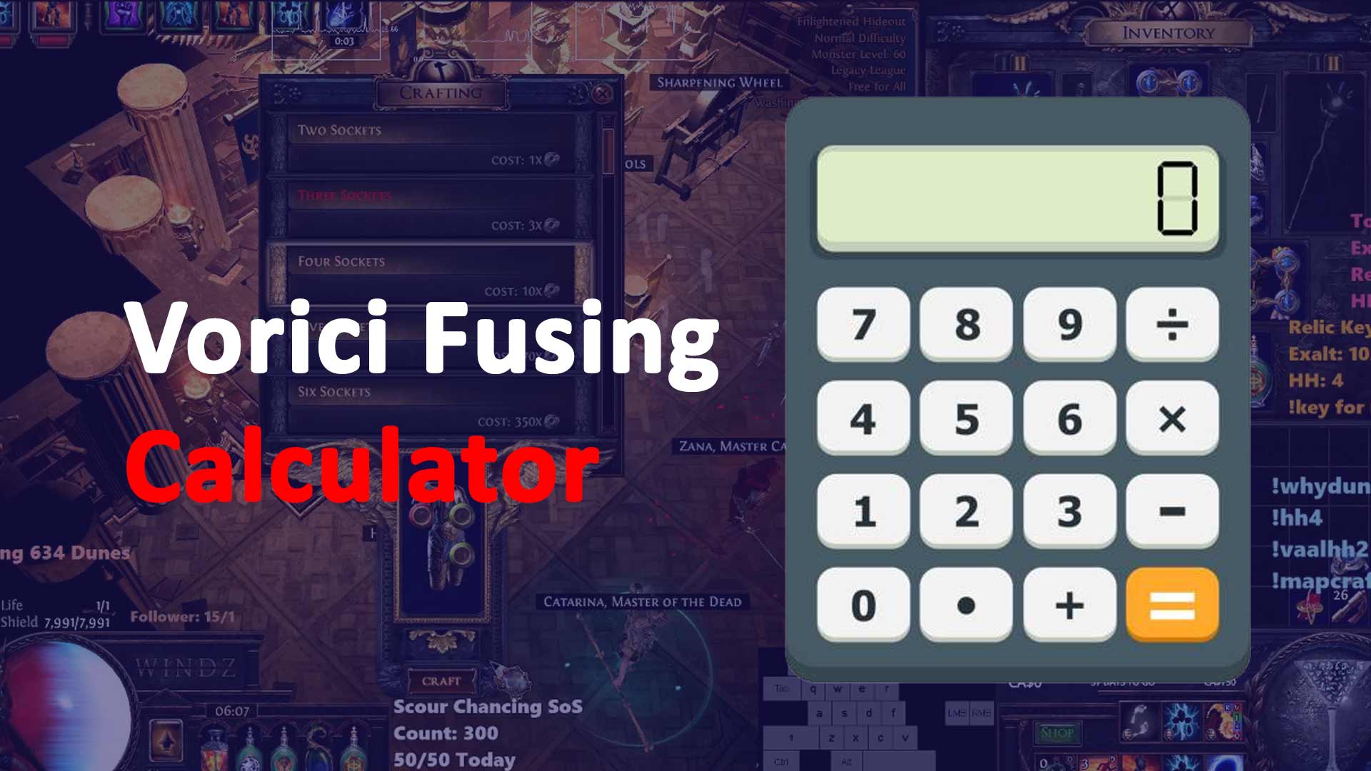 Vorici Fusing Calculator