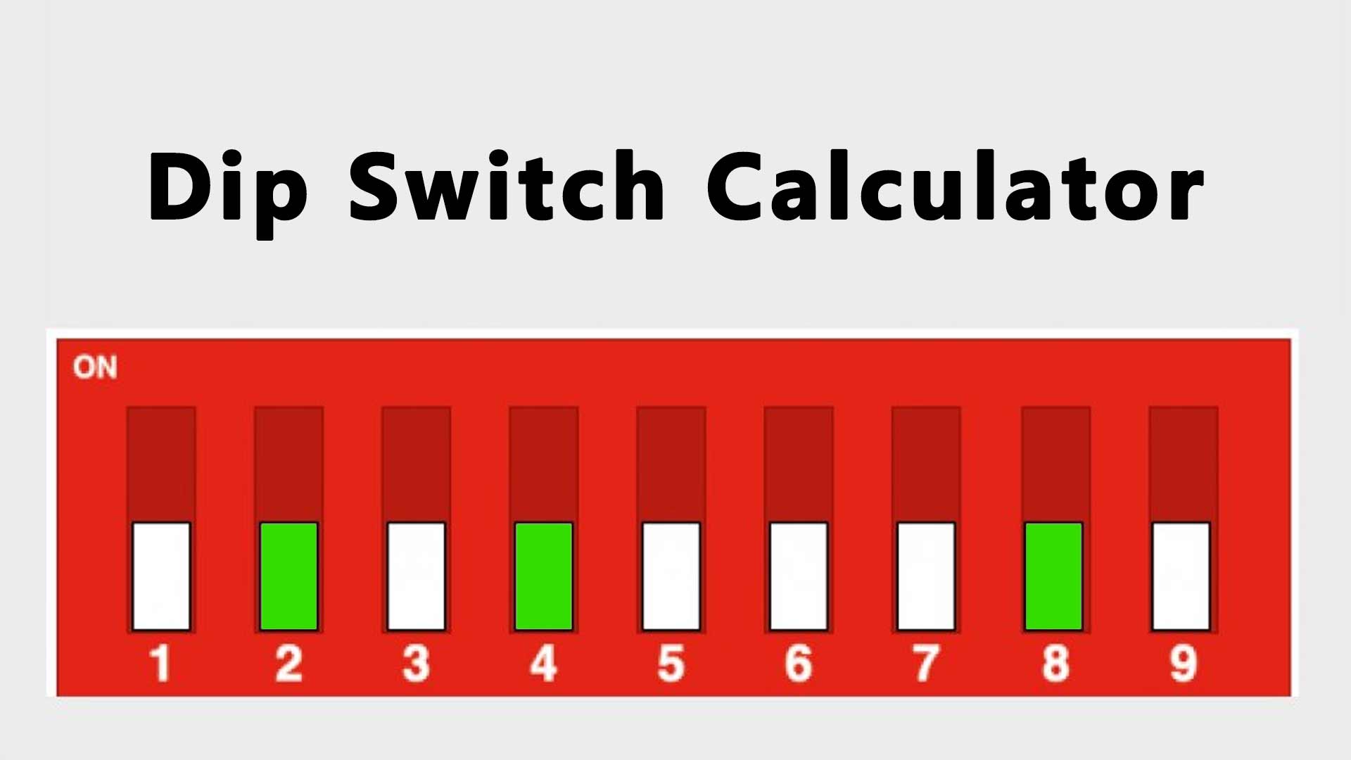 dip switch calculator