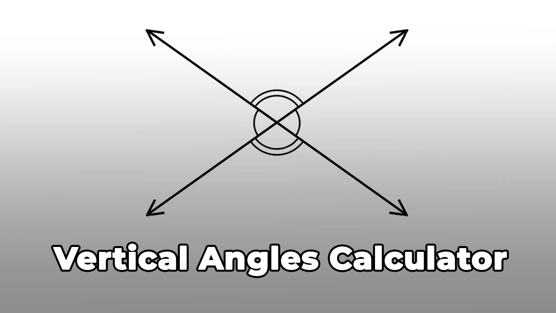 Vertical Angles Calculator