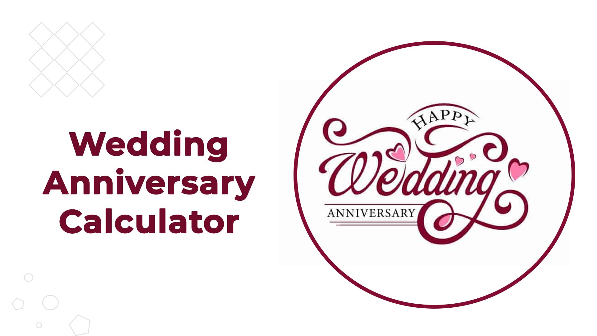 Best Wedding Anniversary Calculator - Calculate Anniversary Date